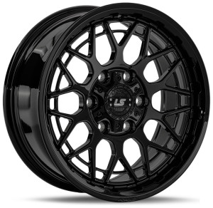 Фото диска LS Wheels Forget FG52 8x17 6/139.7 ET20 DIA 106.1 BK