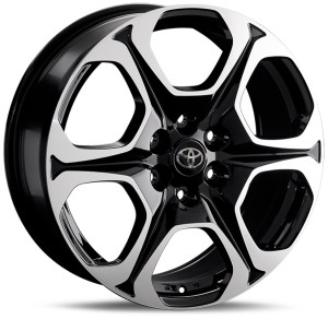 Фото диска TOYOTA TY401 8x20 6/139.7 ET60 DIA 95.1 BKF