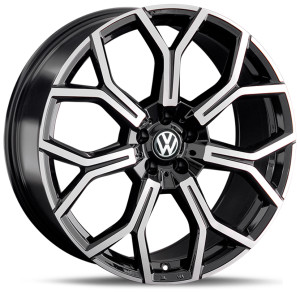 Фото диска VOLKSWAGEN VV398 9.5x21 5/112 ET42 DIA 66.6 BKF