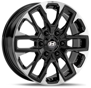 Фото диска HYUNDAI HND394 7x18 6/139.7 ET53.5 DIA 92.5 BKF