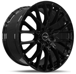 Фото диска PDW 5408 9.5x19 5/112 ET33 DIA 66.6 Gloss Black