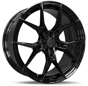 Фото диска Hengder WHS533912 8.5x19 5/112 ET35 DIA 66.56 GlOSSY BLACK