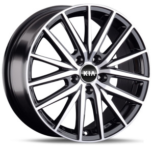 Фото диска KIA KI217 7x17 5/114.3 ET48 DIA 67.1 BKF