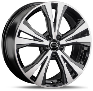 Фото диска GAC GA18 7x18 5/108 ET41 DIA 59.6 BKF