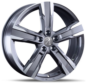 Фото диска PEUGEOT PG78 7.5x18 5/108 ET49 DIA 65.1 GMF