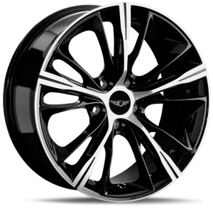 Фото диска Genesis GS46 8x18 5/114.3 ET34 DIA 67.1 BKFP