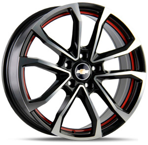 Фото диска CHEVROLET Concept GM512 6.5x15 5/105 ET39 DIA 56.6 BKFRS