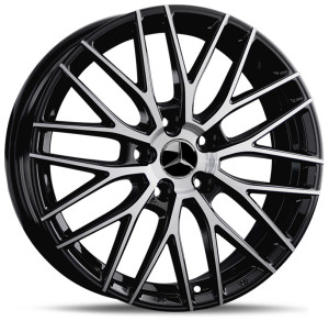 Фото диска MERCEDES MR251 7x17 5/112 ET48.5 DIA 66.6 BKF