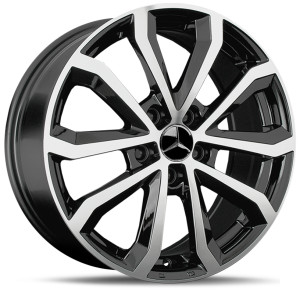 Фото диска MERCEDES MR176 7x17 5/112 ET49 DIA 66.6 BKF