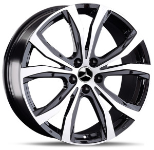 Фото диска MERCEDES MR274 8x18 5/112 ET56 DIA 66.6 BKF