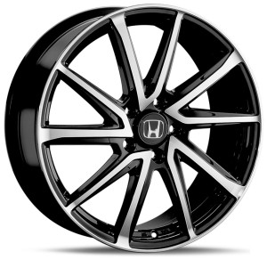 Фото диска HONDA H154 7x18 5/114.3 ET50 DIA 64.1 BKF