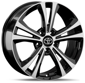 Фото диска TOYOTA TY453 7.5x18 5/114.3 ET45 DIA 60.1 BKF