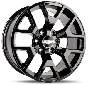 Фото диска CHEVROLET C614 9x22 6/139.7 ET28 DIA 78.1 Black