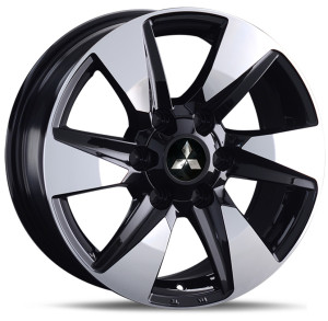 Фото диска MITSUBISHI MI147 7.5x17 6/139.7 ET38 DIA 67.1 BKF