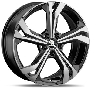 Фото диска SKODA SK183 7x18 5/112 ET43 DIA 57.1 BKF