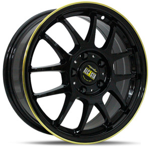Фото диска Alcasta M26 6x15 5/105 ET39 DIA 56.6 BLACK