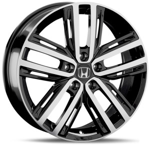 Фото диска HONDA H157 7x18 5/114.3 ET50 DIA 64.1 BKF