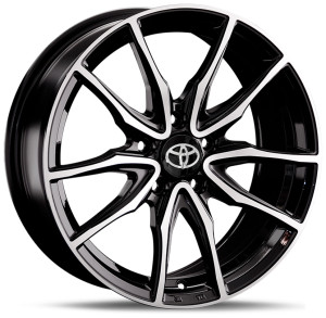 Фото диска TOYOTA TY393 7.5x17 5/114.3 ET40 DIA 60.1 BKF