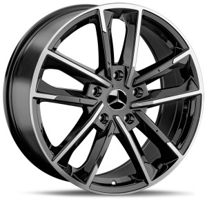 Фото диска MERCEDES MR280 8.5x19 5/112 ET62 DIA 66.6 BKF