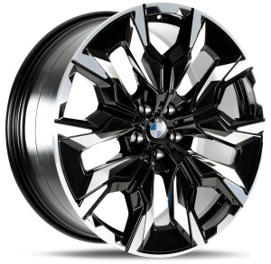 Фото диска BMW ES217 FORGED 8.5x20 5/112 ET25 DIA 66.6 BLACK POLISHED