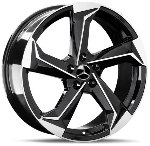 Фото диска MERCEDES MR304 8x18 5/112 ET43 DIA 66.6 BKF