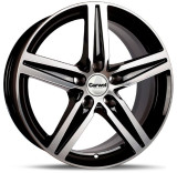 Чёрный глянцевый с полированной лицевой частью