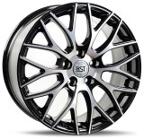 Черный с полированной лицевой поверхностью