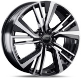 Черный полностью полированный