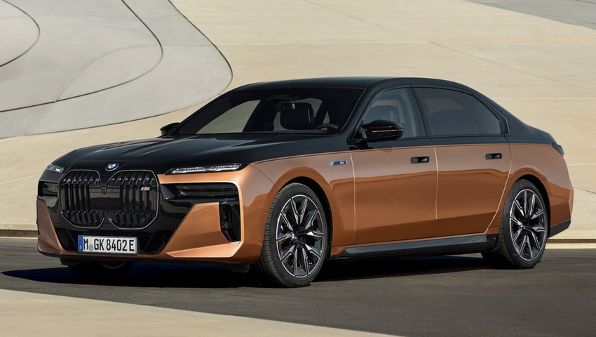 Внешний вид BMW i7