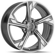 Фото диска AUDI A304 8.5x19 5/112 ET45 DIA 66.6 BKF