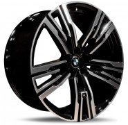 Фото диска BMW FT543 9.5x20 5/112 ET35 DIA 66.6 Black Machined Face