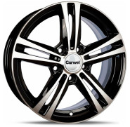 Фото диска Carwel Амут 6x16 5/100 ET38 DIA 57.1 BK
