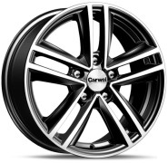 Фото диска Carwel Неро 6x15 5/100 ET38 DIA 57.1 BK