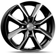 Фото диска Carwel Сегун 6x16 4/100 ET50 DIA 60.1 BK