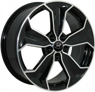 Фото диска HYUNDAI HND263 7.5x18 5/114.3 ET49.5 DIA 67.1 BKF