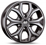 Фото диска HYUNDAI HND310 6.5x17 6/139.7 ET50 DIA 92.5 BKF