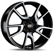 Фото диска HYUNDAI HND327 8x19 5/114.3 ET51 DIA 67.1 GMF
