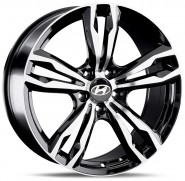 Фото диска HYUNDAI HND362 8x19 5/114.3 ET51 DIA 67.1 BKF