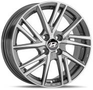 Фото диска HYUNDAI HND391 6x15 5/114.3 ET45 DIA 67.1 BKF