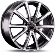 Фото диска KIA KI218 7x17 5/114.3 ET48 DIA 67.1 GMF