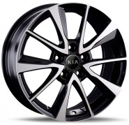 Фото диска KIA KI269 7x17 5/114.3 ET47 DIA 67.1 BKF