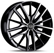Фото диска KIA KI279 7x18 5/114.3 ET51.5 DIA 67.1 BKF
