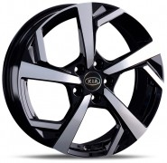 Фото диска KIA KI314 7x18 5/114.3 ET40.5 DIA 67.1 BKF