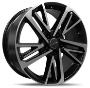Фото диска Khomen Wheels KHW1815 8x18 5/114.3 ET45 DIA 67.1 Black