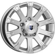 Фото диска КиК Байкал 7x16 5/139.7 ET35 DIA 98 сильвер