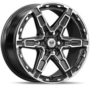 Фото диска КиК Дистрикт 8x18 6/114.3 ET46 DIA 67.1 BFP