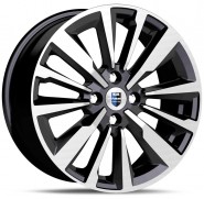 Фото диска КиК Эрман 6.5x16 4/100 ET37 DIA 60.1 алмаз черный