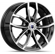 Фото диска КиК Фрост 6.5x15 5/100 ET38 DIA 57.1 Дарк платинум