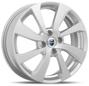 Фото диска КиК KC893 6x16 4/100 ET37 DIA 60.1 алмаз чeрный