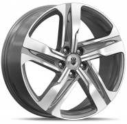 Фото диска КиК КР004 7.5x19 5/114.3 ET53 DIA 67.1 Diamond gloss graphite